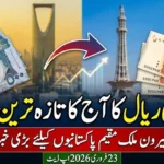Riyal Rate in Pakistan 2026 Today – SAR to PKR Latest Exchange Rate February 23 Update